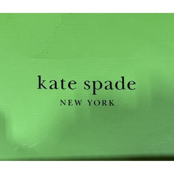 Kate Spade New York Bowdie Leather‎ Pumps US 11 B KG516 Black Pale Vellum - Picture 4 of 7